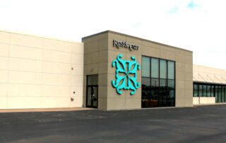 the front of the new Pathways building